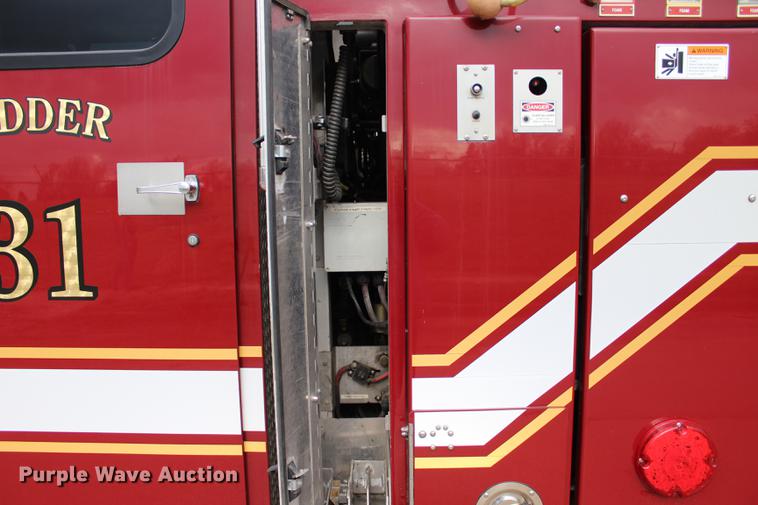 image for item BE9370 2012 E-one Cyclone II Quint ladder fire truck