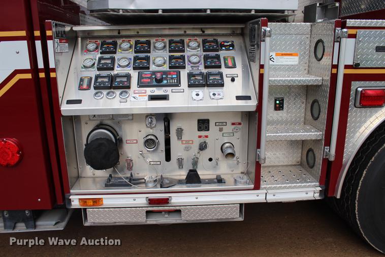 image for item BE9370 2012 E-one Cyclone II Quint ladder fire truck