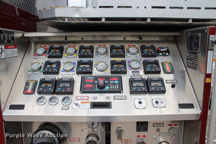 image for item BE9370 2012 E-one Cyclone II Quint ladder fire truck