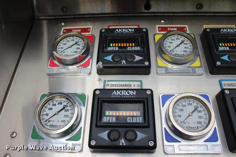 image for item BE9370 2012 E-one Cyclone II Quint ladder fire truck