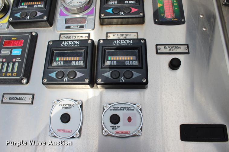 image for item BE9370 2012 E-one Cyclone II Quint ladder fire truck