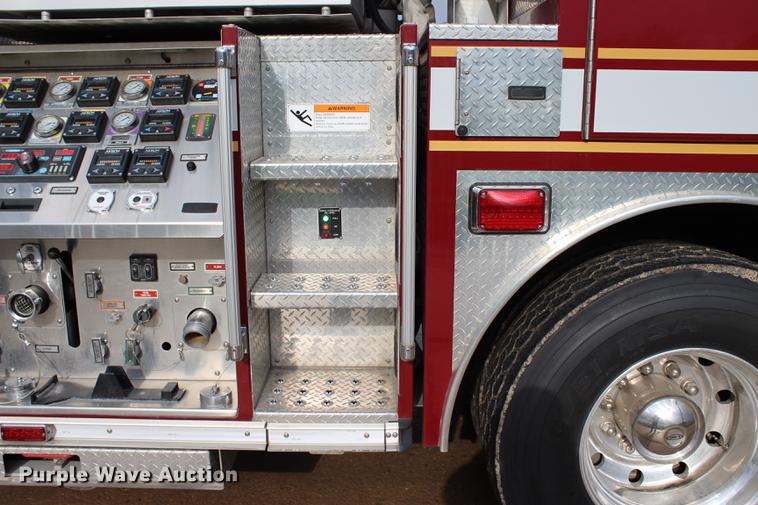 image for item BE9370 2012 E-one Cyclone II Quint ladder fire truck