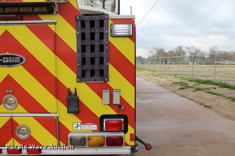 image for item BE9370 2012 E-one Cyclone II Quint ladder fire truck
