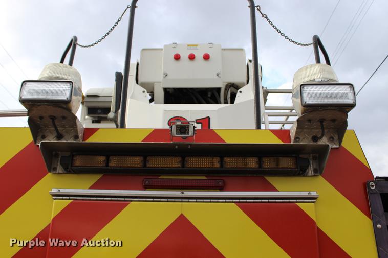 image for item BE9370 2012 E-one Cyclone II Quint ladder fire truck