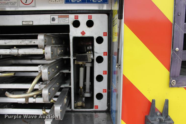 image for item BE9370 2012 E-one Cyclone II Quint ladder fire truck