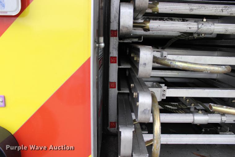 image for item BE9370 2012 E-one Cyclone II Quint ladder fire truck