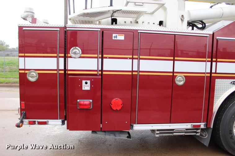 image for item BE9370 2012 E-one Cyclone II Quint ladder fire truck