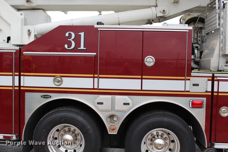 image for item BE9370 2012 E-one Cyclone II Quint ladder fire truck