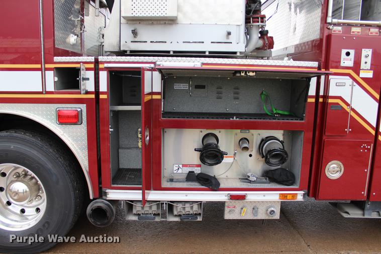 image for item BE9370 2012 E-one Cyclone II Quint ladder fire truck