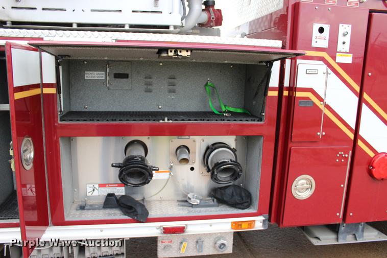 image for item BE9370 2012 E-one Cyclone II Quint ladder fire truck