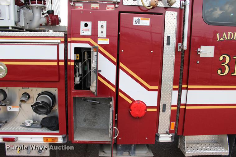image for item BE9370 2012 E-one Cyclone II Quint ladder fire truck