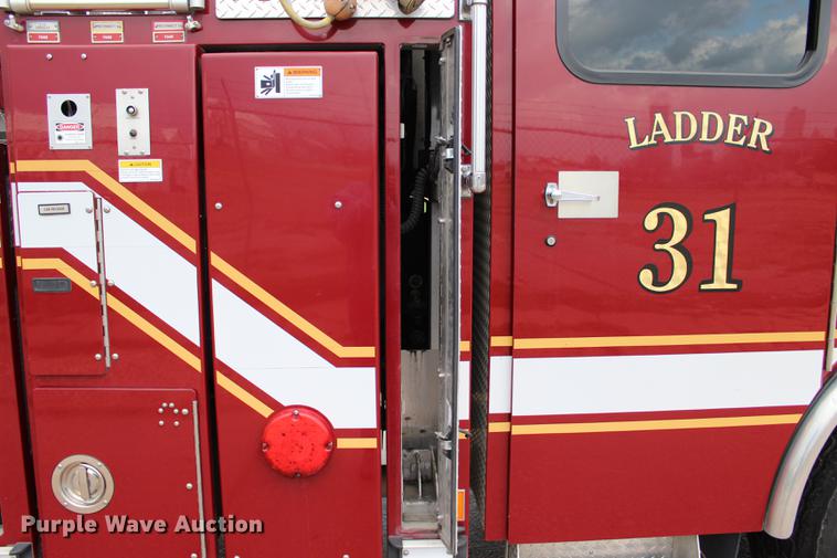 image for item BE9370 2012 E-one Cyclone II Quint ladder fire truck
