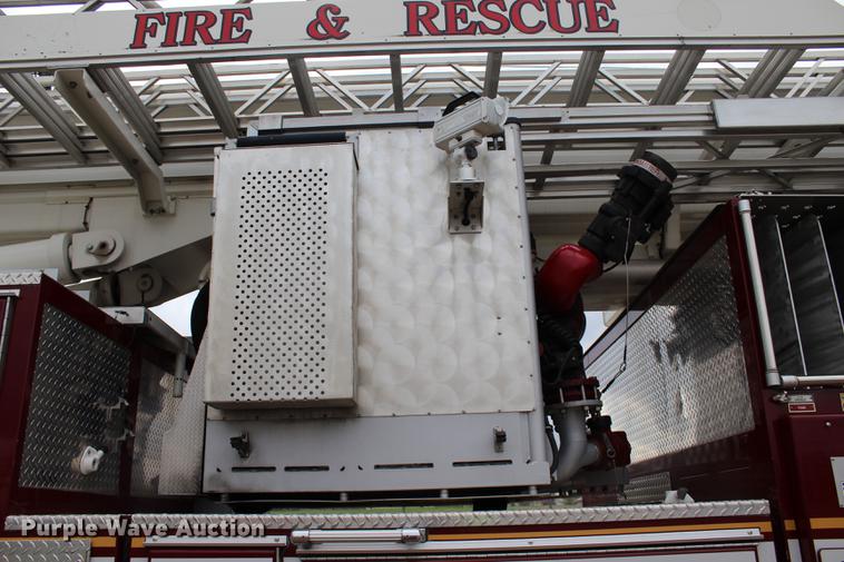 image for item BE9370 2012 E-one Cyclone II Quint ladder fire truck