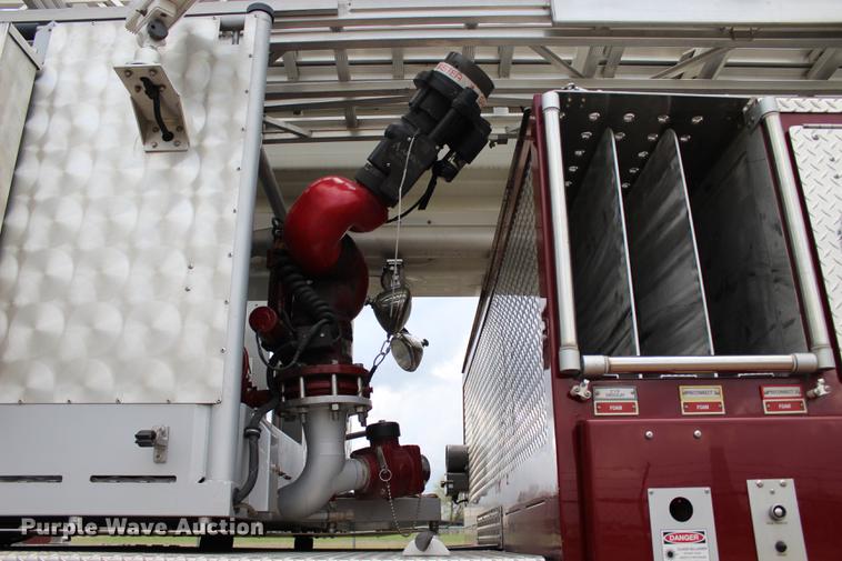 image for item BE9370 2012 E-one Cyclone II Quint ladder fire truck