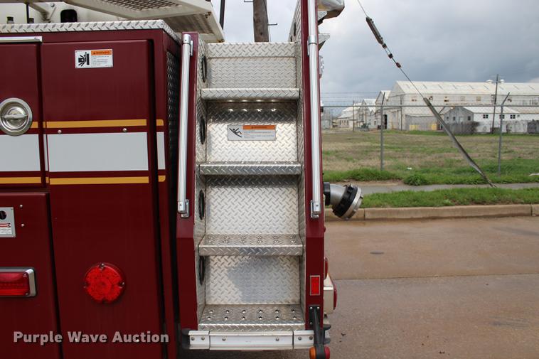 image for item BE9370 2012 E-one Cyclone II Quint ladder fire truck