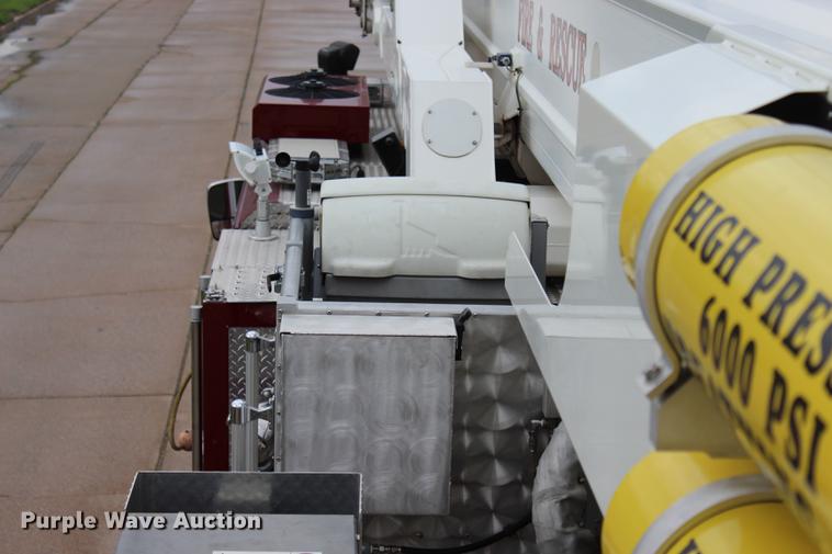 image for item BE9370 2012 E-one Cyclone II Quint ladder fire truck