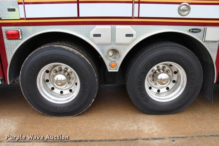 image for item BE9370 2012 E-one Cyclone II Quint ladder fire truck