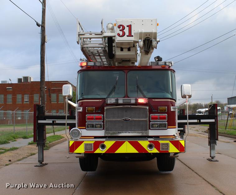 image for item BE9370 2012 E-one Cyclone II Quint ladder fire truck