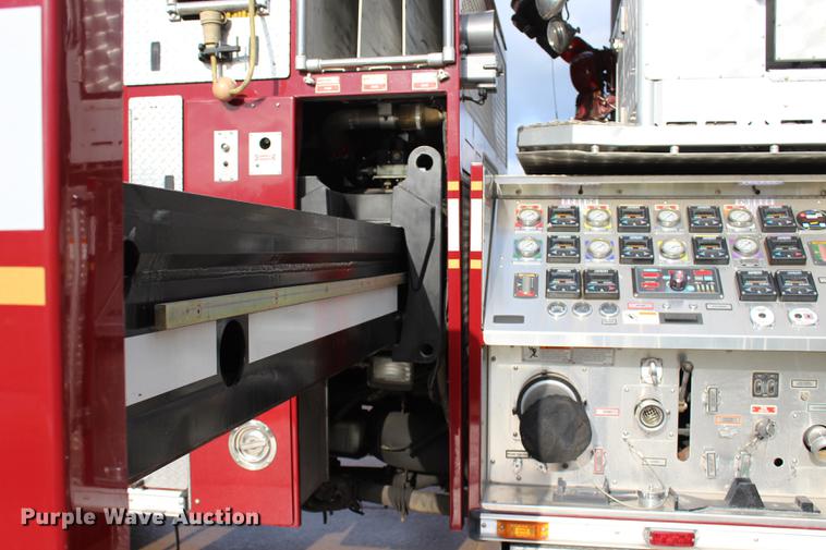 image for item BE9370 2012 E-one Cyclone II Quint ladder fire truck