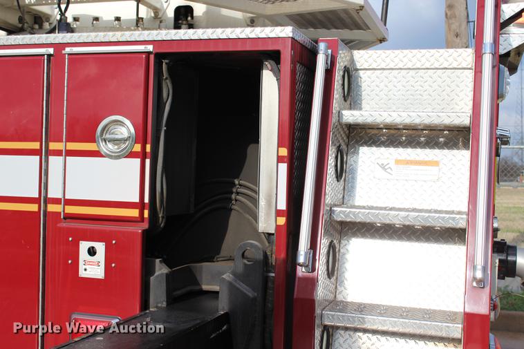 image for item BE9370 2012 E-one Cyclone II Quint ladder fire truck