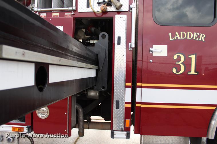 image for item BE9370 2012 E-one Cyclone II Quint ladder fire truck