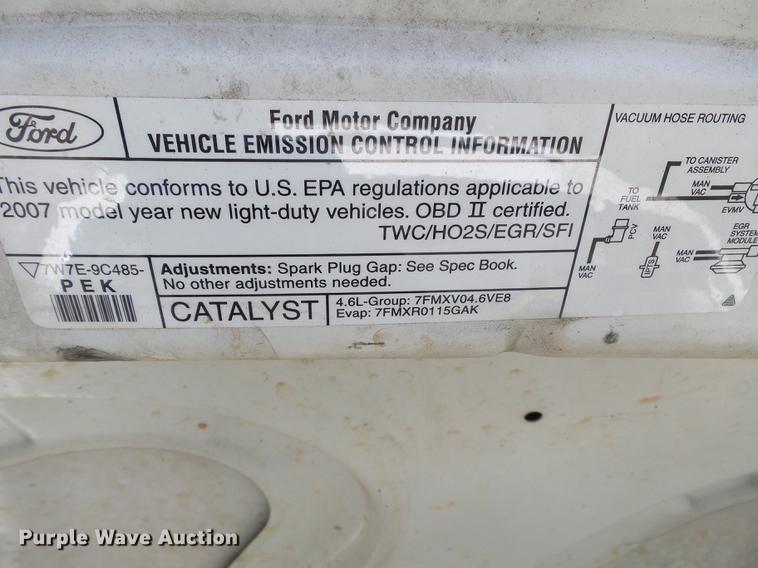 image for item DB7179 2007 Ford Crown Victoria Police Interceptor