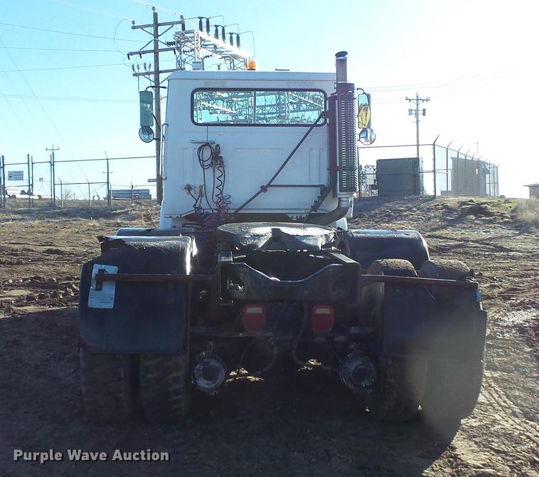 image for item DC1203 1990 Volvo WCM semi truck