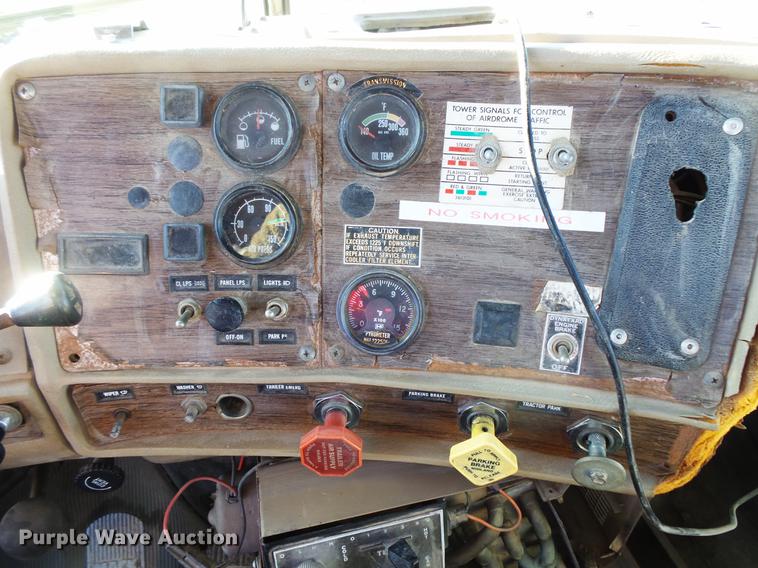 image for item DC1204 1980 Mack RD688 semi truck