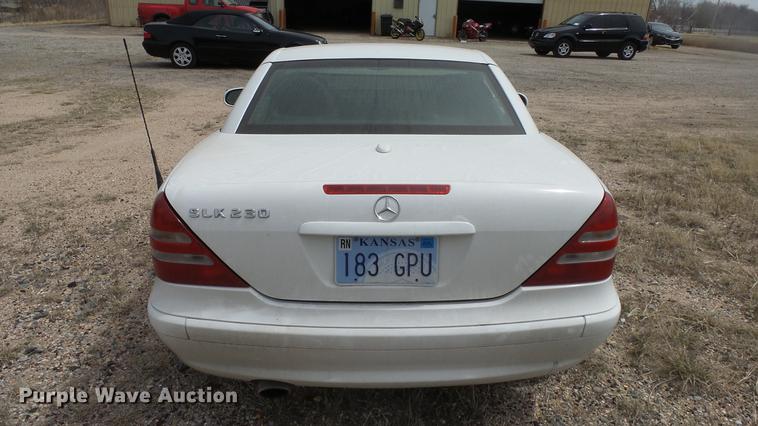 image for item DC3060 2001 Mercedes Benz SLK230 Kompressor convertible