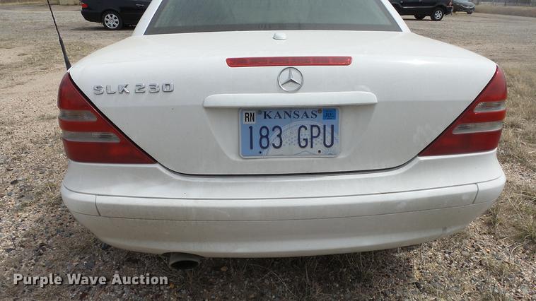 image for item DC3060 2001 Mercedes Benz SLK230 Kompressor convertible