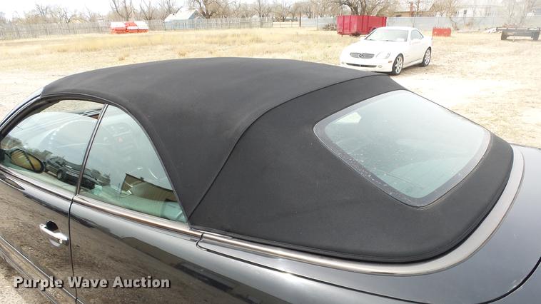 image for item DC3061 2003 Mercedes Benz CLK320 Cabriolet convertible