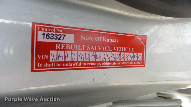 image for item DC3062 2000 BMW 528i