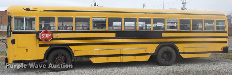 image for item DC3073 1998 Blue Bird TC2000 school bus