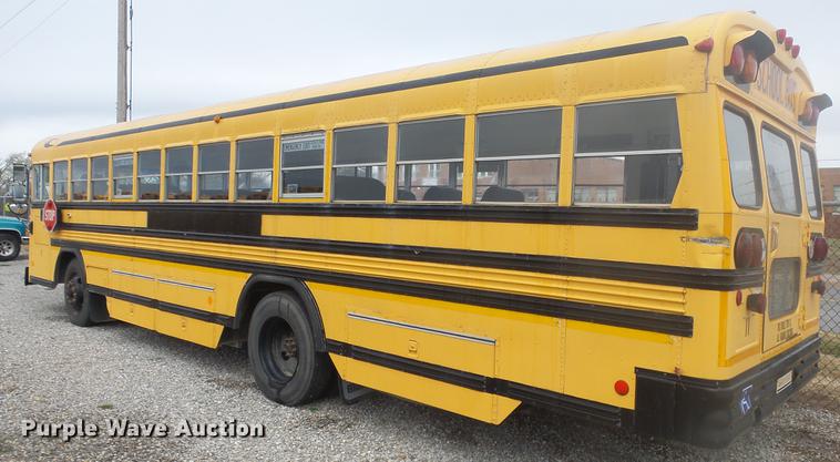 image for item DC3073 1998 Blue Bird TC2000 school bus