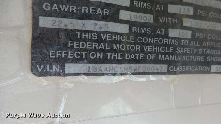 image for item DC3073 1998 Blue Bird TC2000 school bus