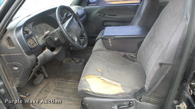 image for item DC3075 1999 Dodge Ram 1500 Quad Cab pickup truck