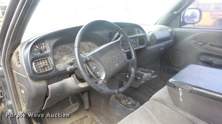 image for item DC3075 1999 Dodge Ram 1500 Quad Cab pickup truck