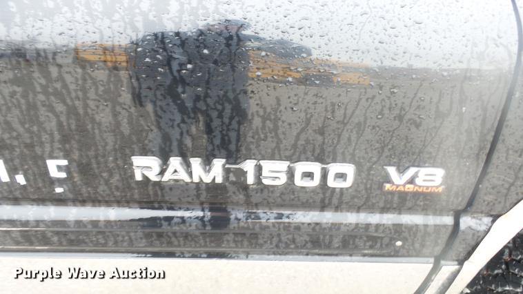 image for item DC3075 1999 Dodge Ram 1500 Quad Cab pickup truck