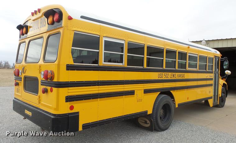 image for item DC3082 2008 Blue Bird Vision school bus