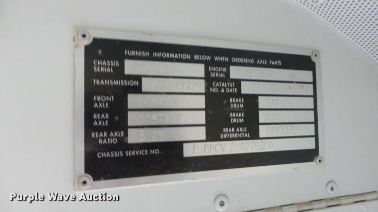 image for item DC3082 2008 Blue Bird Vision school bus