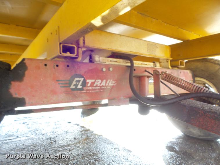 image for item DC7379 2003 shop built leaf collection wagon