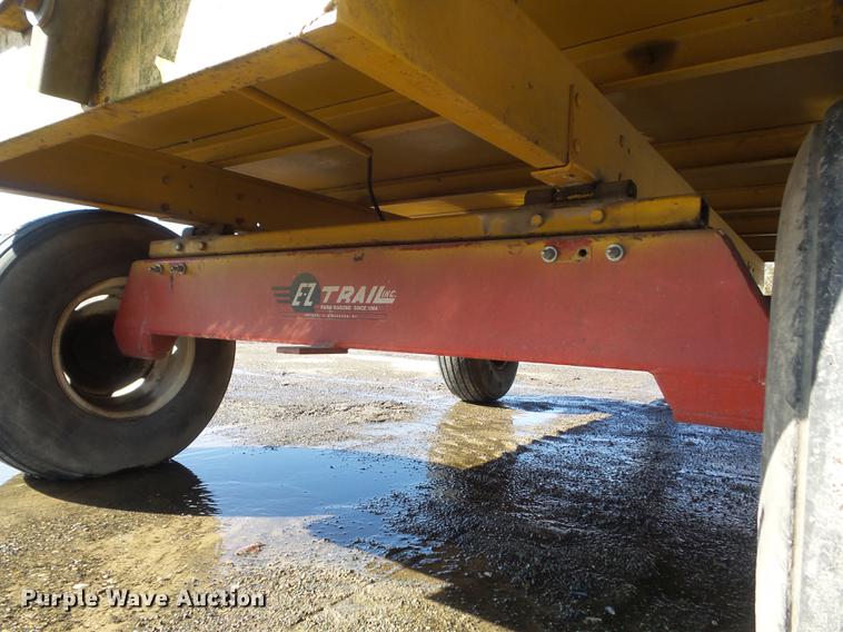 image for item DC7379 2003 shop built leaf collection wagon