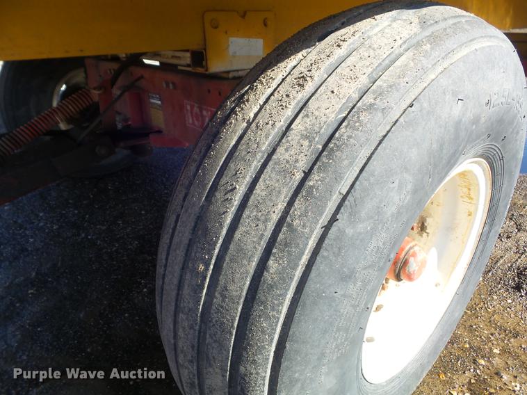 image for item DC7379 2003 shop built leaf collection wagon