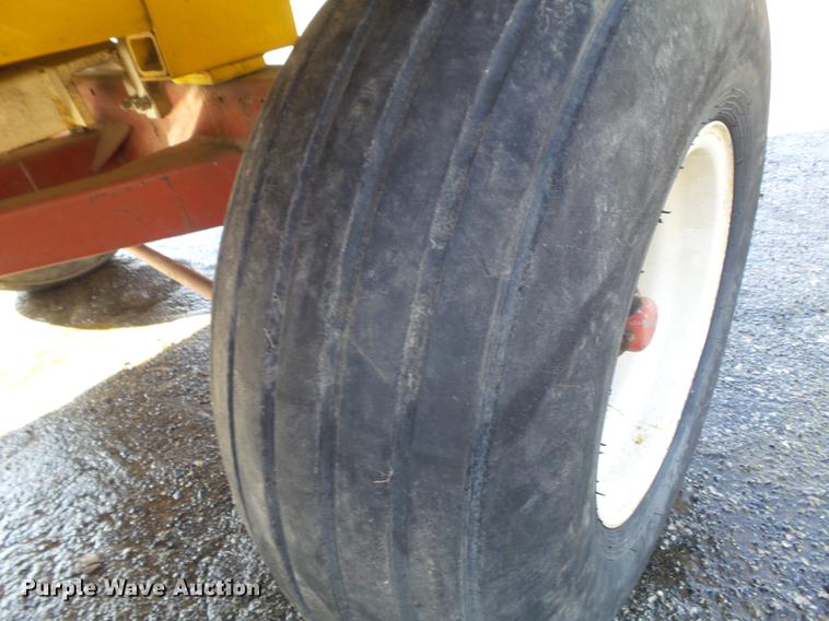 image for item DC7379 2003 shop built leaf collection wagon