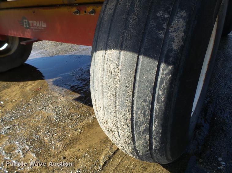 image for item DC7379 2003 shop built leaf collection wagon