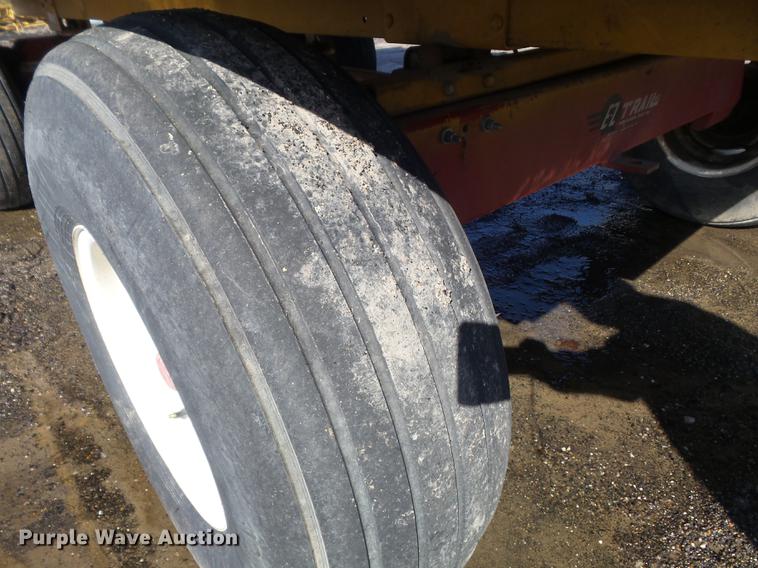 image for item DC7379 2003 shop built leaf collection wagon
