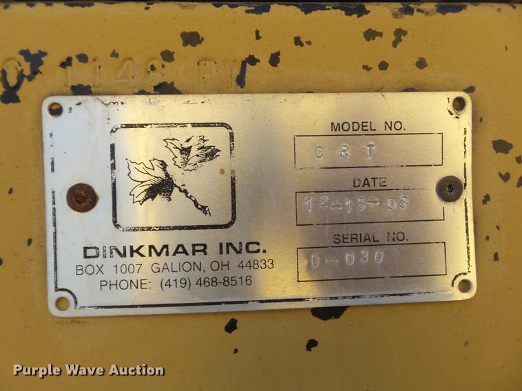 image for item DC7380 2003 Dinkmar CRT leaf vacuum