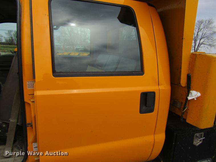 image for item DD7426 2008 Ford F550 Crew Cab dump truck