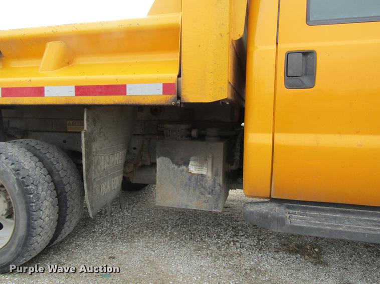 image for item DD7426 2008 Ford F550 Crew Cab dump truck