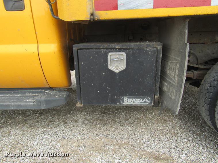 image for item DD7426 2008 Ford F550 Crew Cab dump truck